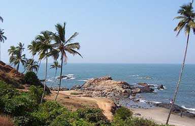 Anjuna Beach in Goa