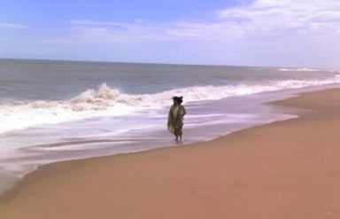 white-sand beaches in Orissa 