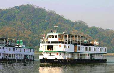 River Cruise at Brahmaputra in Assam